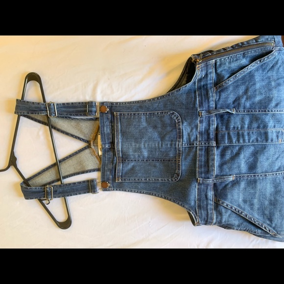 Madewell - like new - Jean overalls - large - Picture 3 of 4